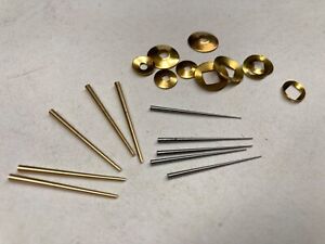 Antique Clock Hand Washers and Pins Assortment 20 piece set