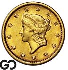 1853 Gold Dollar, $1 Gold Liberty, Type 1, ** Free Shipping!
