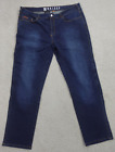 Icon Jeans Adult 44x36 Blue MH1000 Cordura Riding Denim Motorcycle Padded Men's