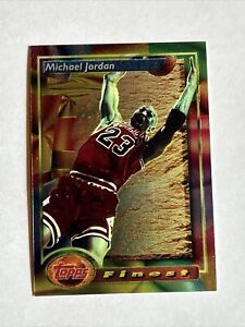 New Listing💥1994 Topps Finest Michael Jordan Card #1 Chicago Bulls Legend