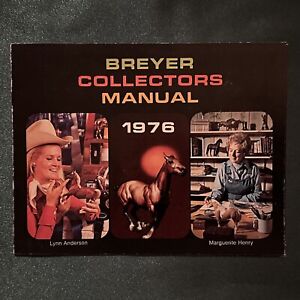 Vintage 1976 BREYER COLLECTORS MANUAL from the Collection of Alison Bennish