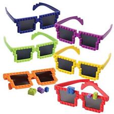 Building Blocks Glasses - Pack of 6 - Block Mania Building Block Glasses with