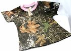 Mossy Oak Camo Pink Girl's Baby Toddler Shirt - Kid's Camouflage Clothes