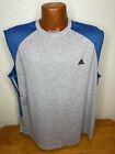 Men's Adidas ClimaCool S/S Athletic Tank Top Shirt Extra Large XL - Gray