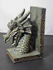 Dragon Head Bookend Mythical Mystical Fantasy Medieval Library Novelty