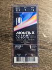 MONSTA X: U.S. NO LIMIT TOUR - Custom Memorabilia Concert Tickets -