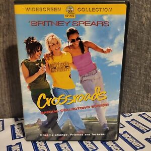 Britney Spears Crossroads DVD with Insert Widescreen Region 1 Zoe Saldana PG-13