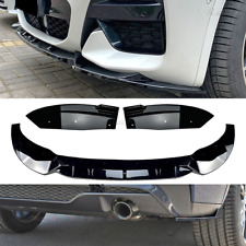 For BMW X4 G02 M40i M Sport 2018-20 2021 Front + Rear Bumper Lip Splitter Kit