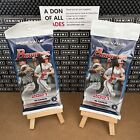 2021 Bowman MLB Baseball Factory Sealed 19 Card Cello Fat Pack - 2 pack Lot!!!!