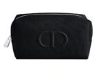 DIOR COSMETIC/MAKEUP BAG POUCH CLUTCH BLACK New!