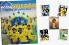 BRAZIL 2022 ** Nossa Seleção Rumo ao QATAR ** HARDCOVER PANINI + Complete set