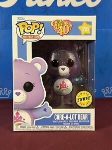 Funko Pop Care Bears 40th Care-A-Lot Bear CHASE Translucent 1205