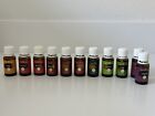 Young Living Essential Oils 15 ml Assortment Preowned Lot Of 11