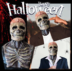 Mascara De Esqueleto Aterradora Para Disfraz Halloween Fiesta Vispera Terror USA