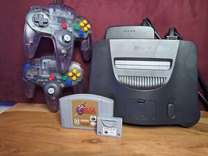 New ListingNintendo 64 N64 Bundle Console With 2 Funtastic Controllers And Zelda TESTED