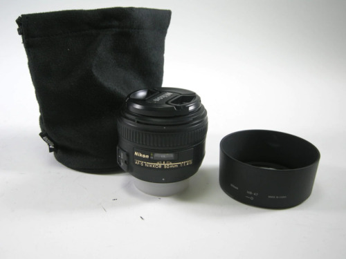 Nikon AF-S Nikkor 50mm f1.4G - Manual Focus Only