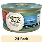 24 Pack Purina Fancy Feast Medleys Wet Cat Food Tuna Primavera Spinach 3 Oz Can