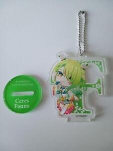 Ceres Fauna Hololive English Initial Acrylic Charm