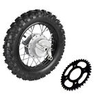 2.50-10 Rear Wheel Tire Rim+Sprocket For Drum Brake PW50 TTR50E CRF50F 50 110CC