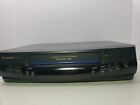 Panasonic Model PV-8450 VHS VCR Player Tested Works Great with Cables No Remote