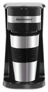 Single Serve Personal Coffee Maker with Stainless Steel Travel Mug