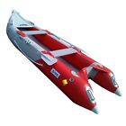 BRIS 12ft Inflatable Kayak Fishing Tender Inflatable Canoe Boat With Air Floor