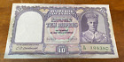 Rare Reserve Bank of India Ten Rupees 194380 King George VI Banknote A26
