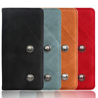Premium Flip Phone Case Retro Leather TPU Silicone Cover Skin For Nokia/Meizu/LG