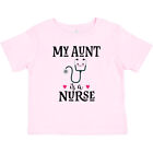 Inktastic My Aunt Is A Nurse Baby T-Shirt Nursing Nicu Childs Gift Clothing From