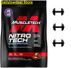 MuscleTech Nitro-Tech Whey Isolate & Peptides, Milk Chocolate 10 lbs EXP: 2/2025