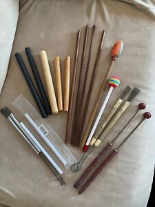 Lot Of Miscellaneous Percussion 19 Pieces Total Used