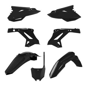 Polisport Restyle Plastic Kit Set New 2022 Style Black Honda CR125R CR250R 02-07 (For: 2002 CR250R)