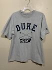 Vintage 90’s Duke Rowing Crew T-Shirt Single Stitch University Blue Devils 24x29