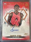 New Listing2022 Topps Inception OTE Red Somto Cyril /75 ROOKIE RC AUTO Kentucky