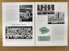 1951 Kappa Kappa Gamma Sorority Northwestern University 2 page clipping