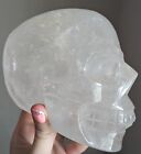 Clear Quartz Skull Carving Crystal Large Big Gemstone