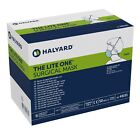 *50-Pieces* Halyard The Lite One Surgical Face Mask Green 48105