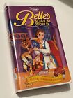 New ListingWalt Disney Beauty and the Beast's Belle's Magical World VHS Video