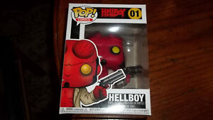 Funko Pop Comics 01 Hellboy Vinyl Figure w/ Protect