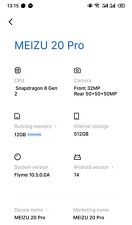 Meizu 20 Pro 5G 6.81