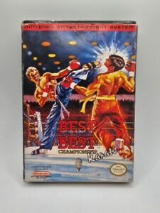 Best of the Best: Championship Karate NES Nintendo Box And Cart Only Very Clean!