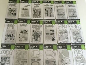 Hero Arts Stamp & Cut YOU CHOOSE! All your Favorite Clear Stamps and Match Dies