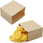 New ListingBrown Paper Bags for Snacks,50 Pack, Greaseproof Kraft Paper Bags, Recyclable