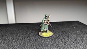 Male Human Ranger painted mini by Reaper Miniatures for RPGs D&D