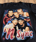 Vintage  NSYNC Rap Tee T-Shirt Size Men's  Shirt S-234XL