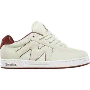 EMERICA OG-1 White/Burgundy Skate Shoe. BRAND NEW IN BOX