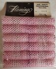 Flamingo Hair Curlers Pink Brush Rollers 7/8