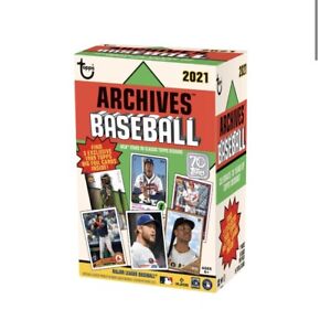 New Listing2021 Topps Archives Factory Sealed Pack Retail Value Box