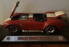 Ertl American Muscle 1965 Shelby Cobra 427 1:18 Scale Diecast Model Car Red/Wht