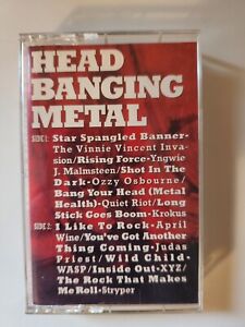 New ListingHead Banging Metal Compilation Cassette